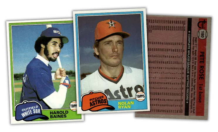 1981 Topps Baseball Cards 